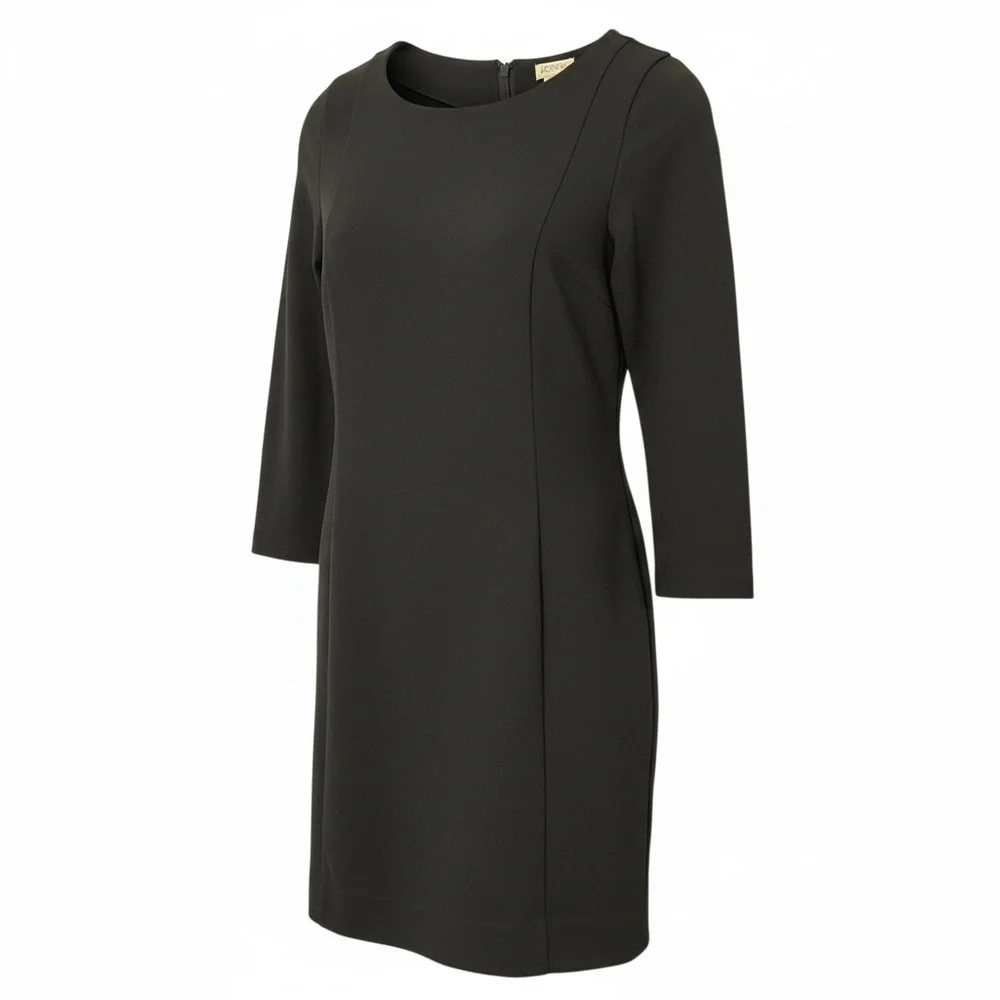 J. Crew Classic Black Long Sleeve Dress Women's Size XXS